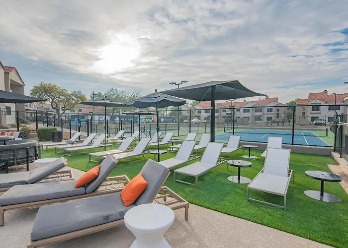 N Oasis Pool Balcony Parking Wd Wifi Appartement